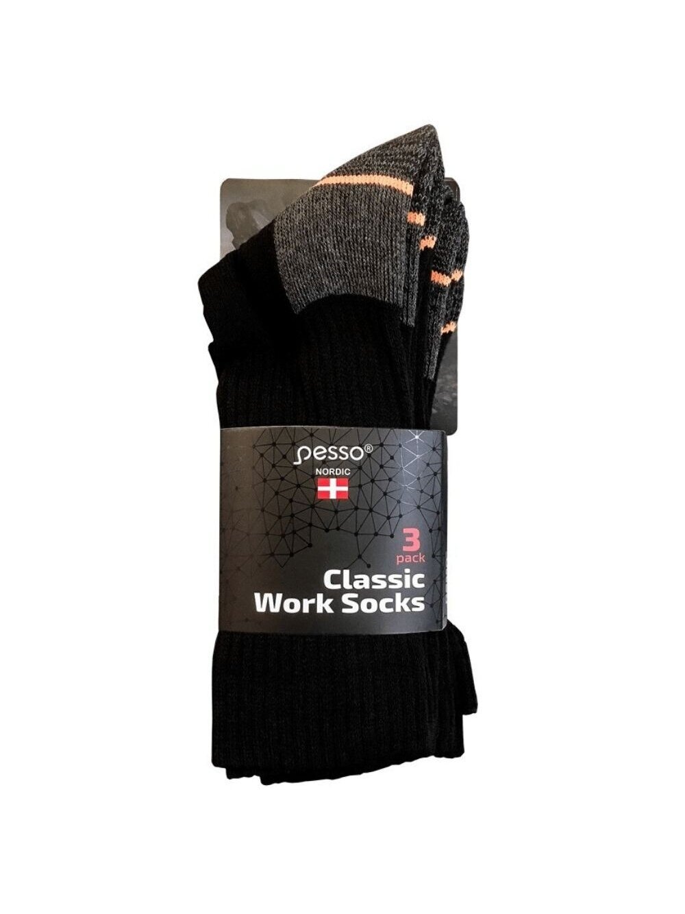Termo kojinės Pesso Classic, 3 poros Termo kojinės Pesso Classic, 3 poros
