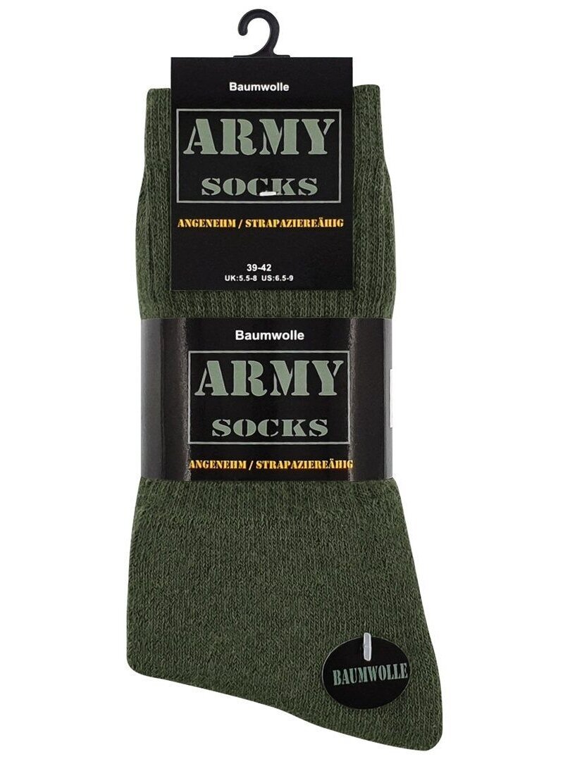 Vyriškos „ARMY“ kojinės, tamsiai žalios, 5 porų Vyriškos „ARMY“ kojinės, tamsiai žalios, 5 porų